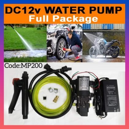 Water Spray Motor Car and Bike Washer 12 volt