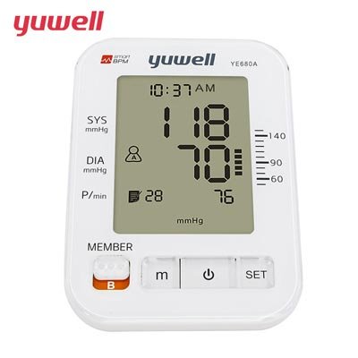 Digital Blood Pressure Machine Yuwell Model : YE680A